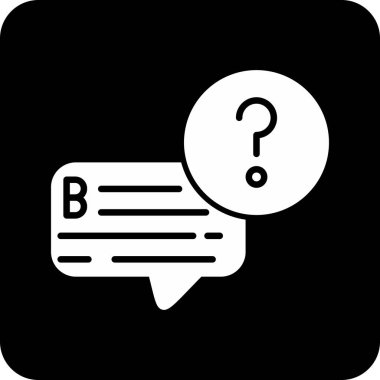 Soru işareti vektör illüstrasyonu