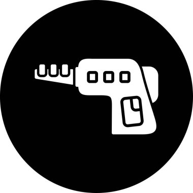 Modern oto tamir simgesinin vektör illüstrasyonu