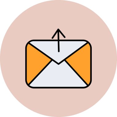 e- posta simgesi vektör illüstrasyonu