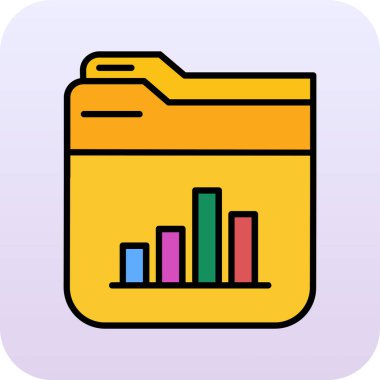 Kişisel ve ticari kullanım için dizin vektör simgesi modern basit vektör çizimi