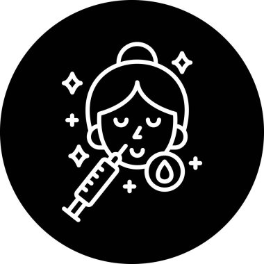 Yıldızlı bir kızın vektör çizimi