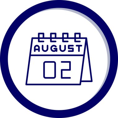 Ağustosun 2 'si ve bir günlük takvimde tarih