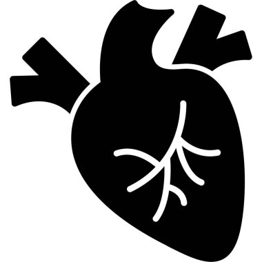 İnsan kalbi organ simgesi