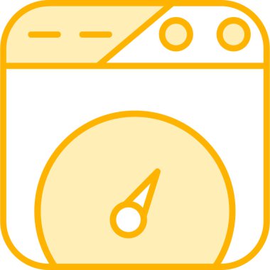 Tasarım için web simgesi, vektör illüstrasyonu