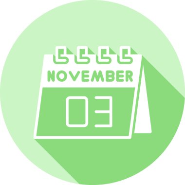 Kasım 24 tarih simgesi