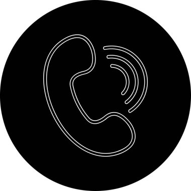 Moda tasarımlı telefon arama simgesi izole edilmiş arkaplan