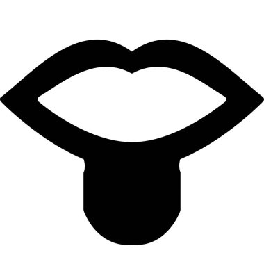 Yiyecek ve içecek vektör simgesi. yiyecek