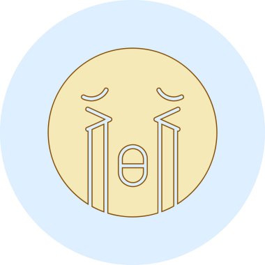 Modern simgenin vektör illüstrasyonu