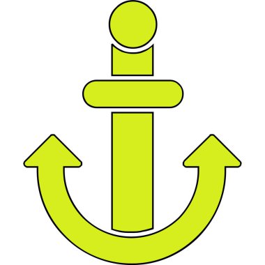 çapa vektör çizim