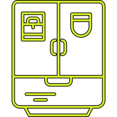 güvenli simge vektör illüstrasyonu