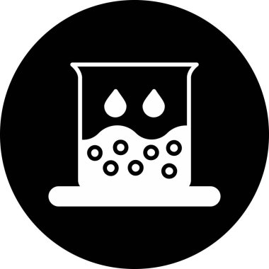 Beyaz arka plan üzerinde izole su simgesi