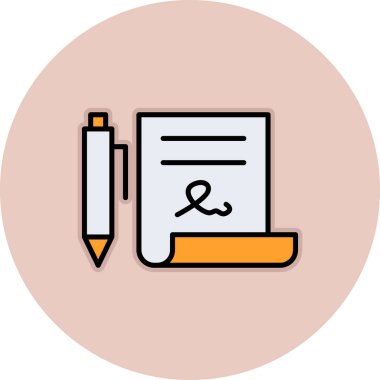 Web renk simgesi. Vektör çizim