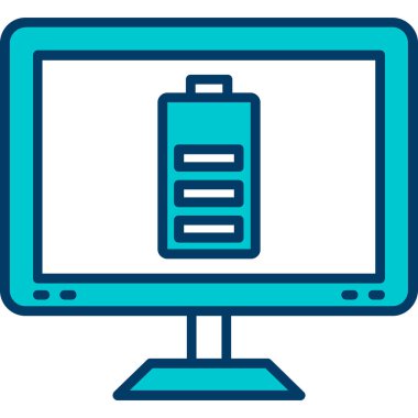 bilgisayar simgesi vektör illüstrasyonu