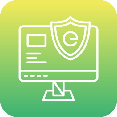 vektör koruma simgesi