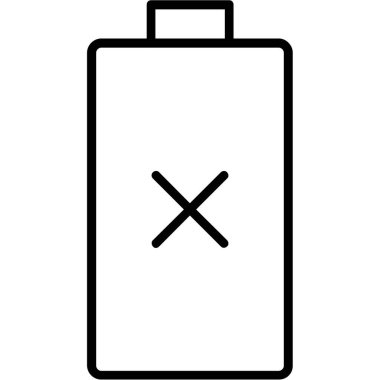 Pil. Web simgesi basit illüstrasyon