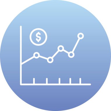 Grafik. Web simgesi basit illüstrasyon