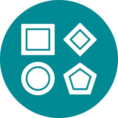 Vektör evrensel simgesi Trendy bakmak.