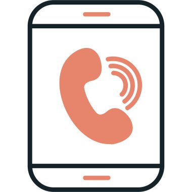 Telefon vektör simgesini ara. biçim düz bicolor sembolü, yuvarlak açılar, gri arkaplan, yuvarlak açılar,