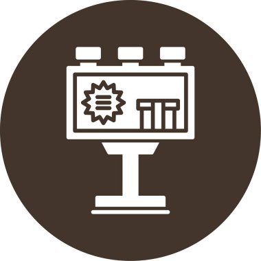 Vektör illüstrasyonu, simge ögesi arkaplanı