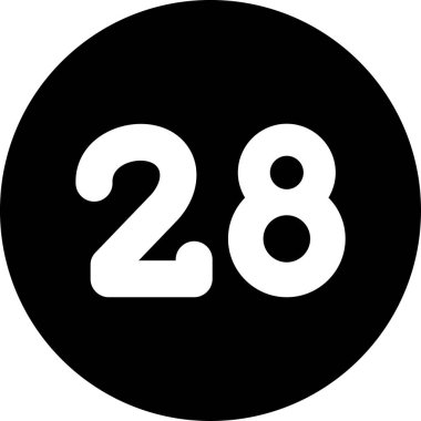 Ana hatlarda yirmi sekiz numaralı simge