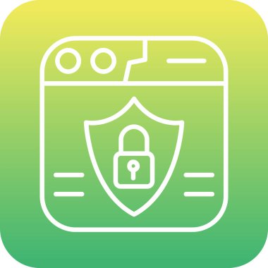 kilit simgesi, vektör illüstrasyonu