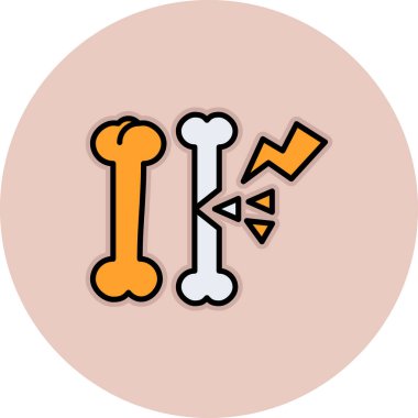 K harfi ile bir harfin vektör çizimi