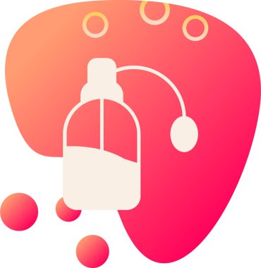 Kan modern simgesi, vektör illüstrasyonu