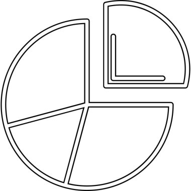 Siyah beyaz bir topun vektör çizimi