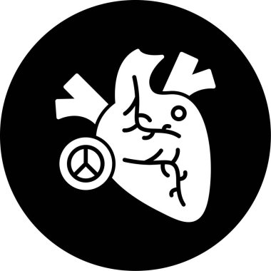 İnsan Kalbi. Web simgesi