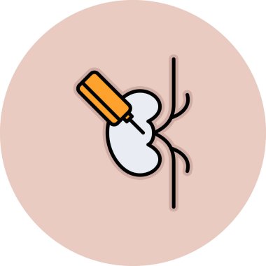 Modern simgenin vektör illüstrasyonu