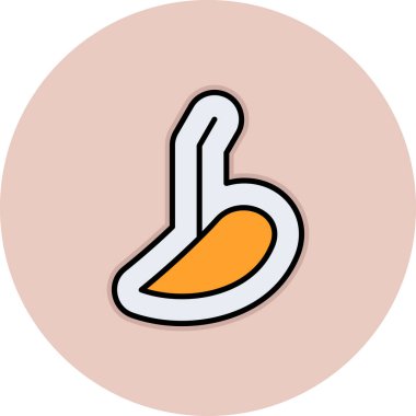 Gıda simgesinin vektör illüstrasyonu