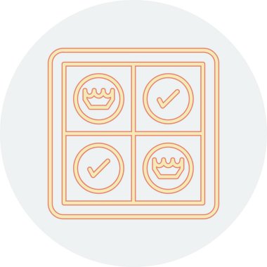 Gıda simgesinin vektör illüstrasyonu