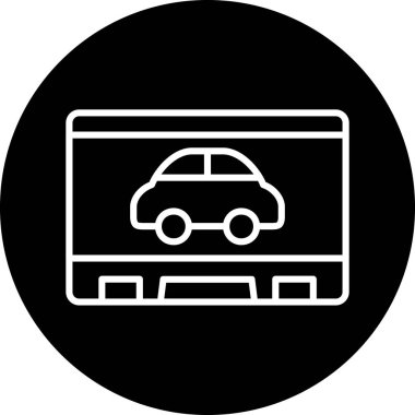 seo modern simgesinin vektör illüstrasyonu