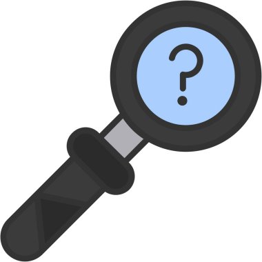 Büyüteç, vektör simgesi