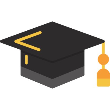 Mezuniyet şapkası ve diploması.