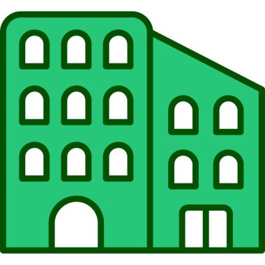 Fabrika oluşturma vektör simgesi