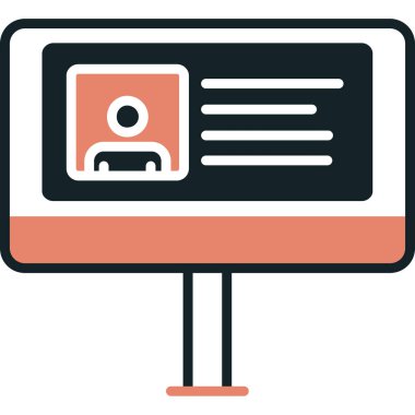 çevrimiçi web simgesi basit illüstrasyon