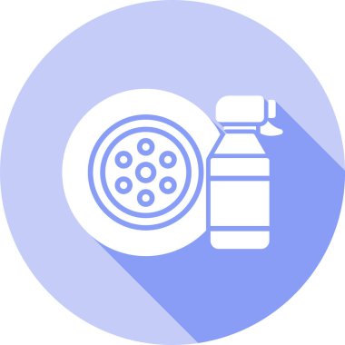 sabun. Web simgesi basit illüstrasyon