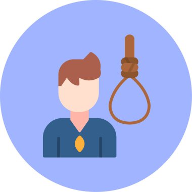 - Ölüm. Web simgesi basit illüstrasyon