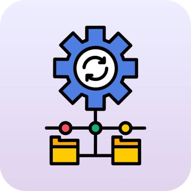 Renk web vektör çizim