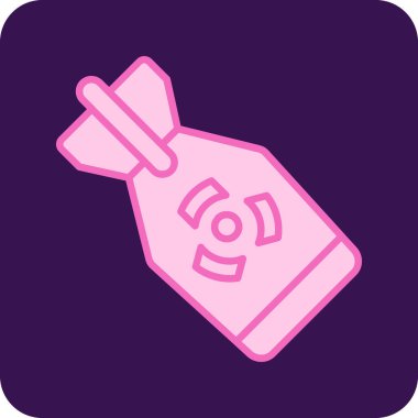 Bir bebeğin karikatür simgesinin vektör çizimi