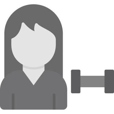 Dambılı ve dambılı kadın avatar