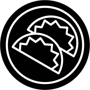 Gıda simgesinin vektör illüstrasyonu