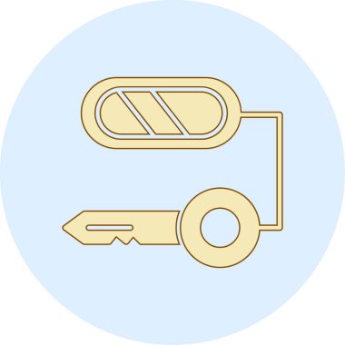 Modern b 'nin vektör illüstrasyonu kapı simgesinden yoksun