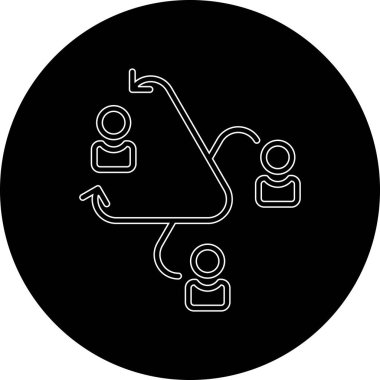 Modern b 'nin vektör illüstrasyonu simge müziğinden yoksun