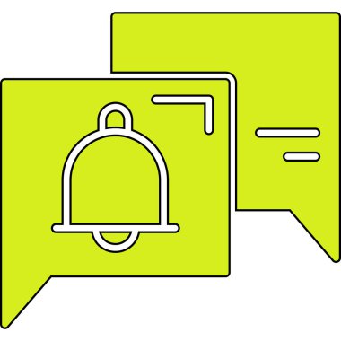 Konuşma baloncuğunun vektör çizimi