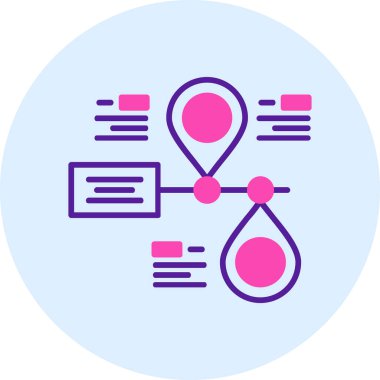 seo modern simgesinin vektör illüstrasyonu