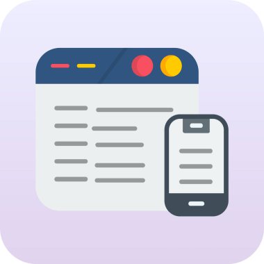 Cep telefonu. Basit resimleme