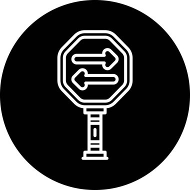 Seo ve teknoloji simgesinin vektör illüstrasyonu