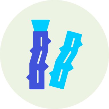 - Şeker. Web simgesi basit illüstrasyon